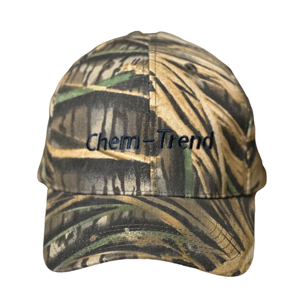 NWOT Chem Trend Camouflage Embroidered Snapback Trucker Hat Adult OS